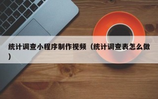 阜阳统计调查小程序制作视频（统计调查表怎么做）