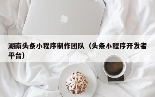 阜阳湖南头条小程序制作团队（头条小程序开发者平台）